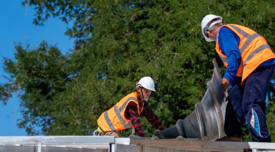 Professional metal roof installation in Cameron, TX